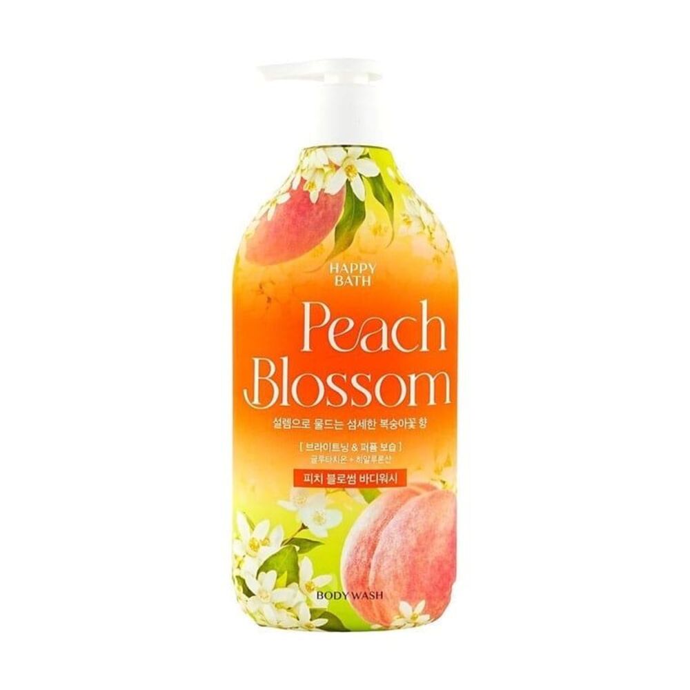 HAPPY BATH Peach Blossom Perfumed Body Wash 31.75 oz Pump Bottle